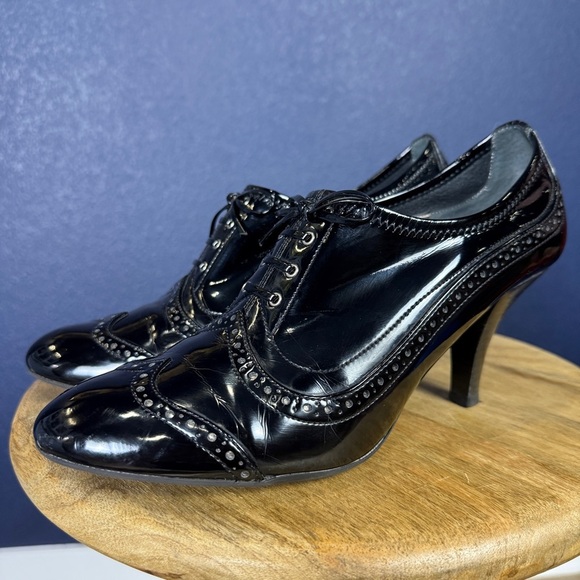 Franco Sarto Black Heeled Shoes - Picture 1 of 8